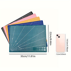 Plaid Pattern Cutting Mat for Craft Fabric