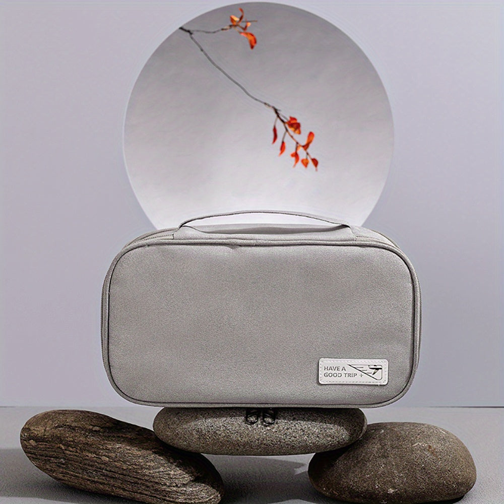 Portable Travel Underwear Bag Lightweight Zipper Luggage Bag