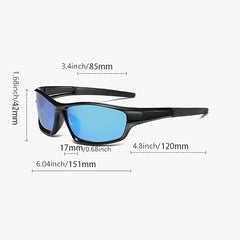 Men's Polarized Coating Sunglasses Anti UV400 Sports Glasses