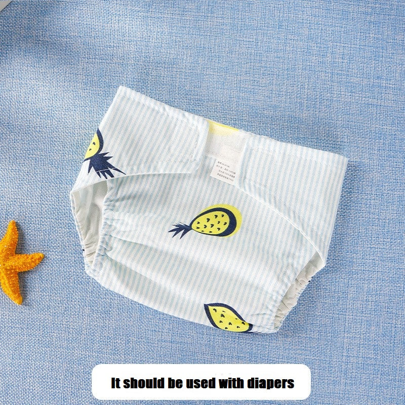 Baby Cloth Diapers Cartoon Newborn Cotton Waterproof Diapers
