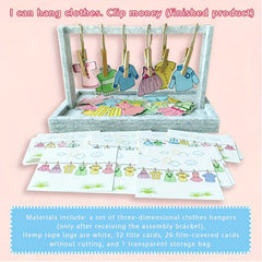 Qixi Colorful Puzzle Toy for Kids Interactive Learning & Drying Game
