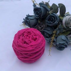 8mm Ice Yarn 100g Chunky Wool Yarn Ball