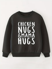 Boys Letter Graphic Sweatshirt Spring Fall