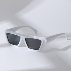 Cat Eye Sunglasses Gradient for Women Men Outdoor Sunshade Square Glasses