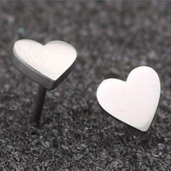 Stainless Steel Geometric Star Stud Earrings Small Earrings