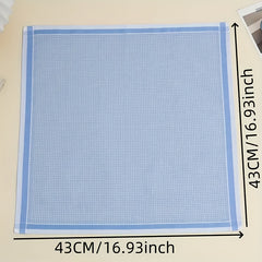 12 Pack Lightweight Summer Handkerchiefs Soft Absorbent Portable Wipes