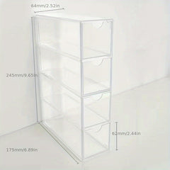 Drawer Divider Transparent Dust-proof Organizer