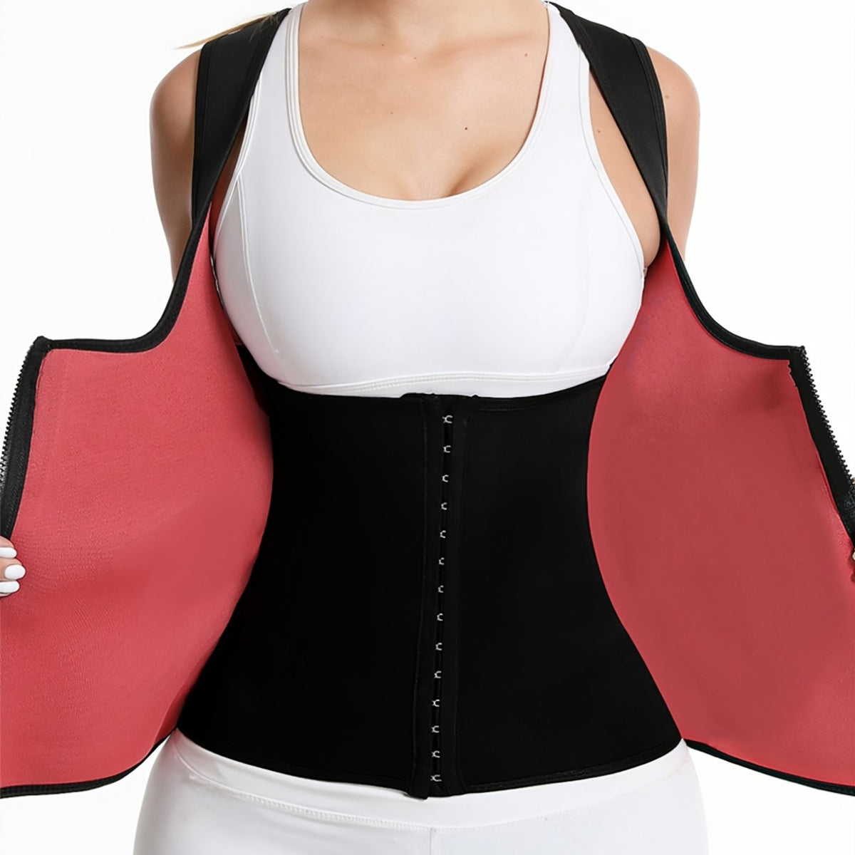 Sporty Waist Trainer Vest Slimming Hip & Tummy Control Top