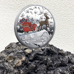 1pc Merry Christmas Collection Coin Gift Coin