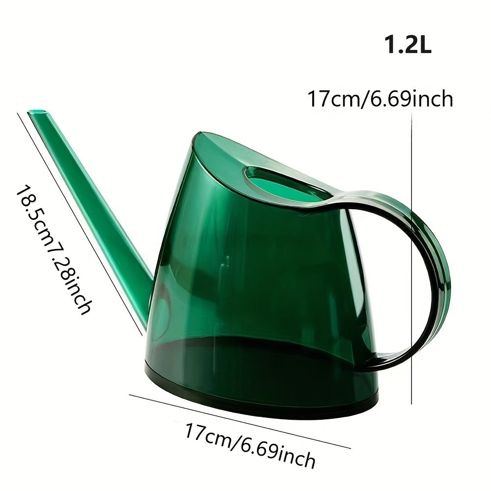 Watering Can For Bonsai Plants Long Spout 1.2L Green