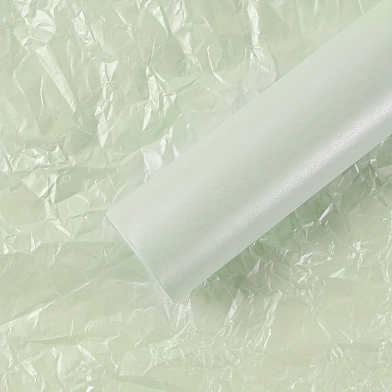 20pcs Flower Wraps 8x70cm Translucent Metallic Bouquet Wraps Thin Paper Bulk