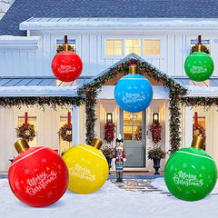 Inflatable Christmas Ball Home Decor Light