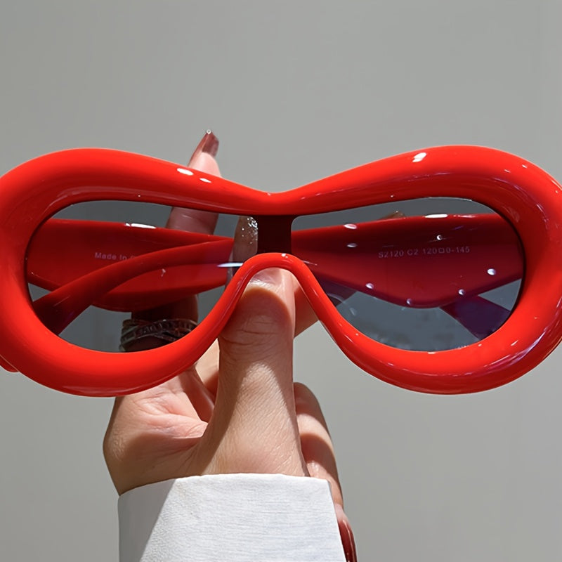 Y2K Thick Frame Sunglasses Candy Glasses UV400
