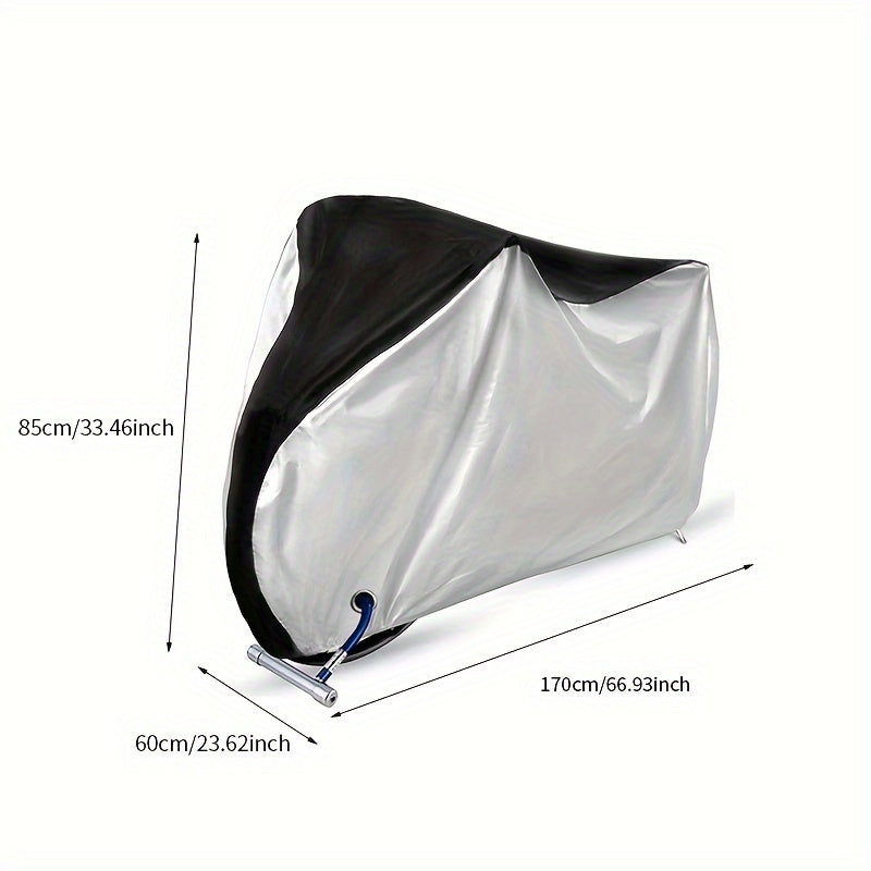 Waterproof 190t Bike Cover, 210d Motorcycle Cover