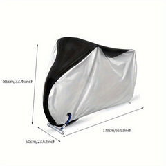 Waterproof 190t Bike Cover, 210d Motorcycle Cover