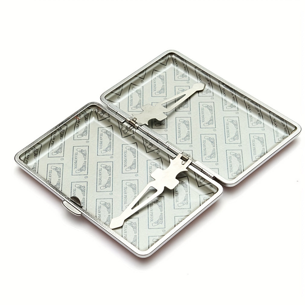 Women's Multicolor Cigarette Case Holds 14pcs - Convenient Cigarette Box