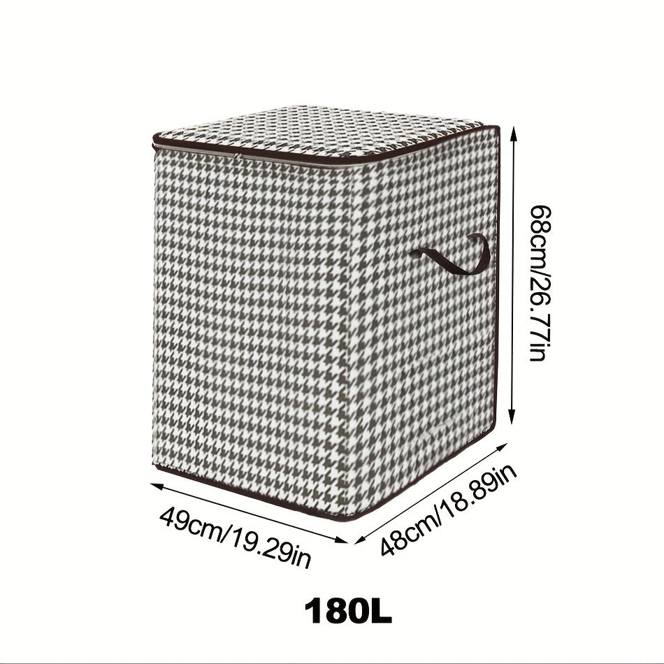 Quilt Storage Bags Foldable Bins Closet Organizers Stackable Containers