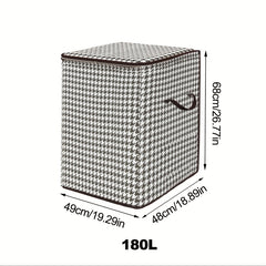 Quilt Storage Bags Foldable Bins Closet Organizers Stackable Containers