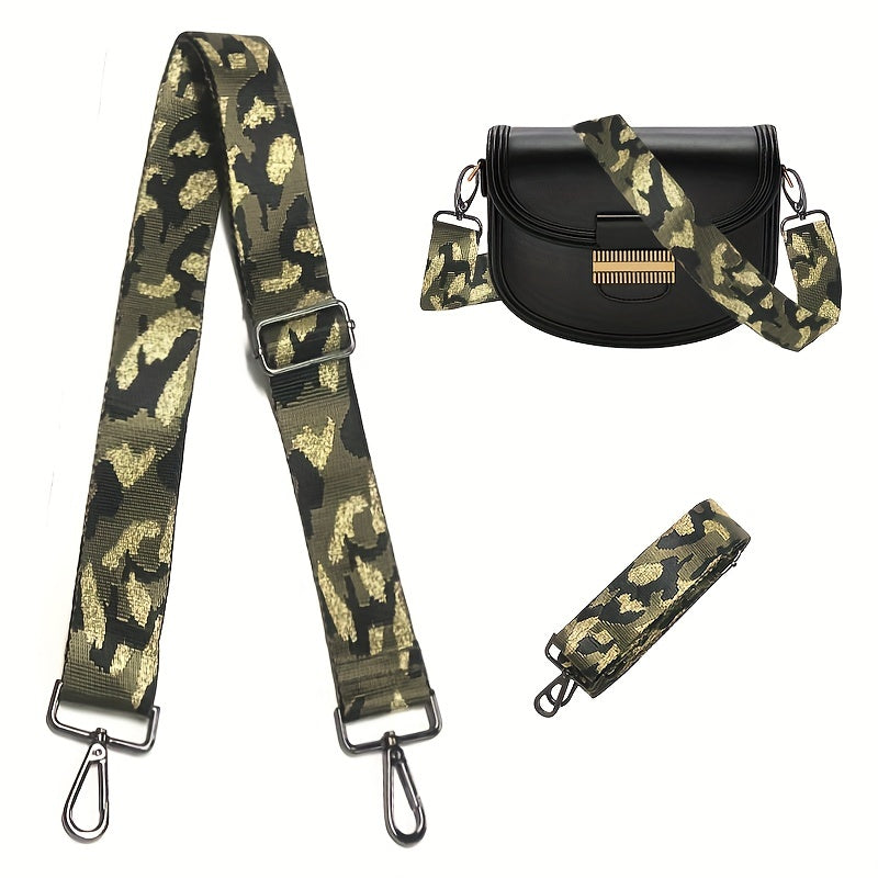 Camouflage Wide Shoulder Strap Nylon Belt