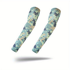 Camouflage Arm Guard Ice Sleeves Outdoor Cycling Arm Protection
