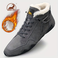 Men's Thermal Winter Shoes Boots Lace ups Casual Walking Shoes