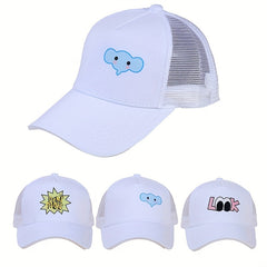 Mens Letter Graphic Baseball Cap Trucker Hat for Sports