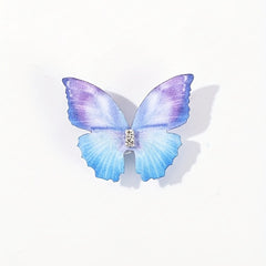 5pcs Colorful Butterfly Hair Clip Side Hair Bang Braids Women Girls Sweet Clip