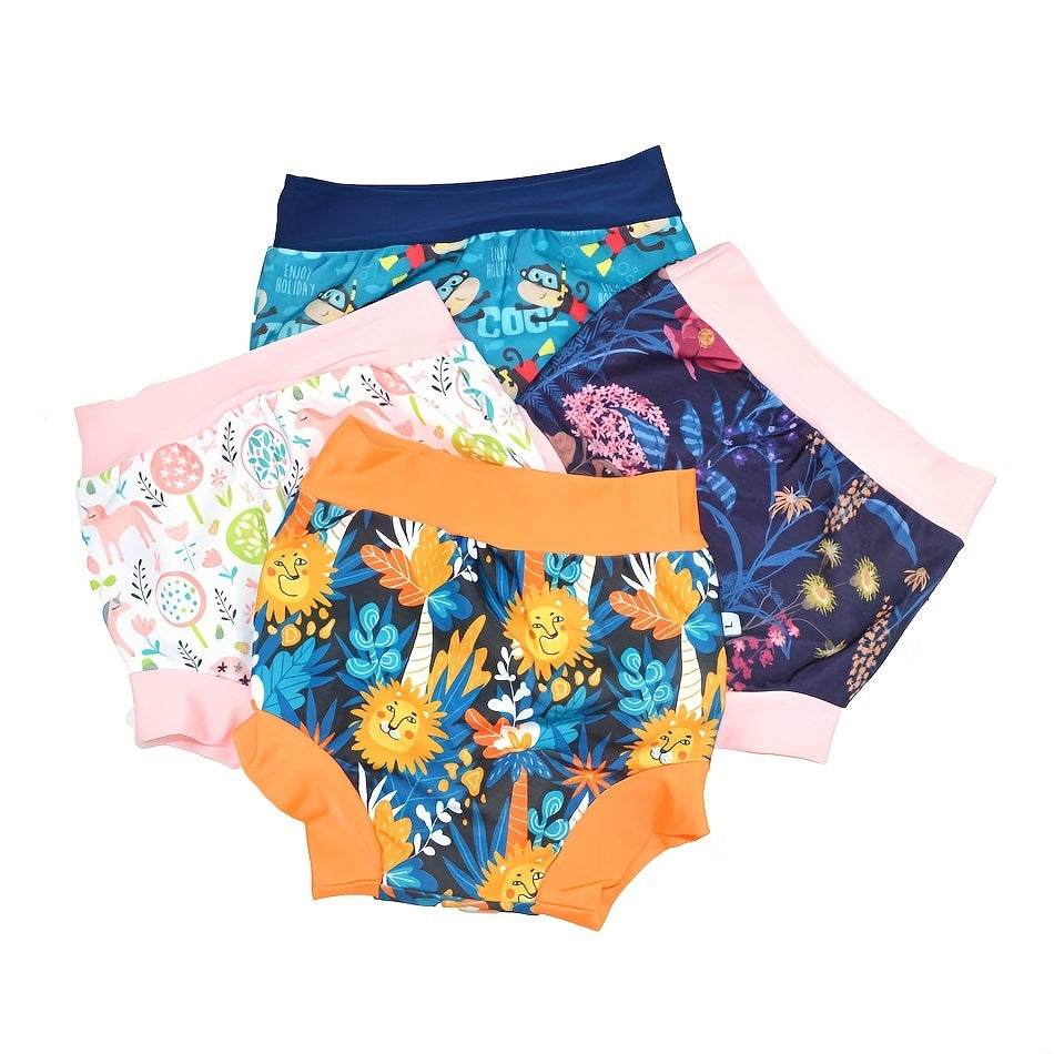 Leakproof High Waist Baby Swimwear for Safe Water Fun