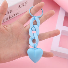 Heart Key Chain Pendant for Bag or Backpack