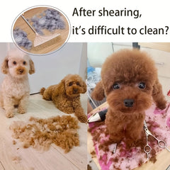 Pet Grooming Hair Cutting Bib for Dogs and Cats