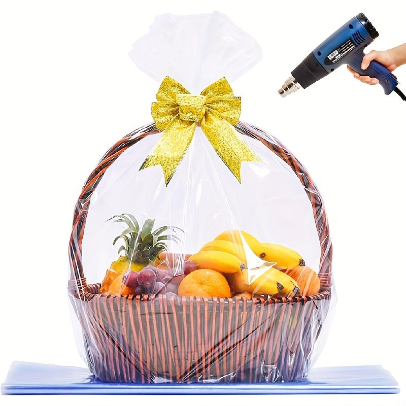 10pcs Large Transparent Basket Bag for Baskets 59.94cmx80.01cm
