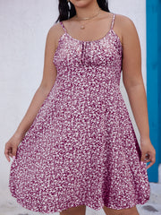  Ditsy Print Cami Dress