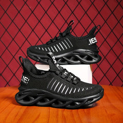 Boy's Blade Type Sneakers Breathable Non Slip Soft Sole Shoes