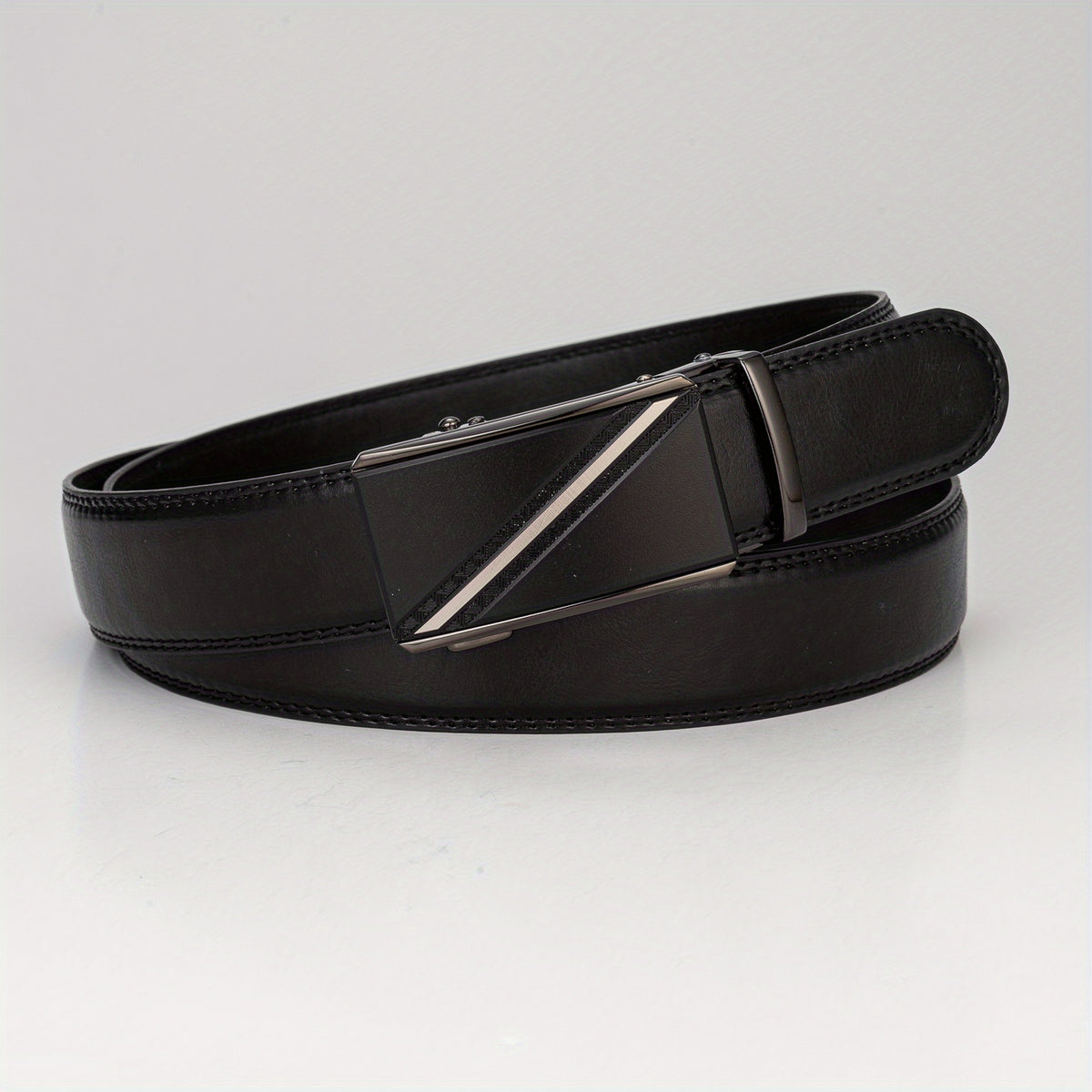 Men's Leather Belt Automatic Buckle Casual Versatile Belt