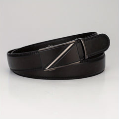 Men's Leather Belt Automatic Buckle Casual Versatile Belt