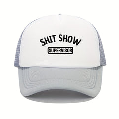 Mesh Baseball Cap Curved Brim Sunshade Summer Hat Men Women