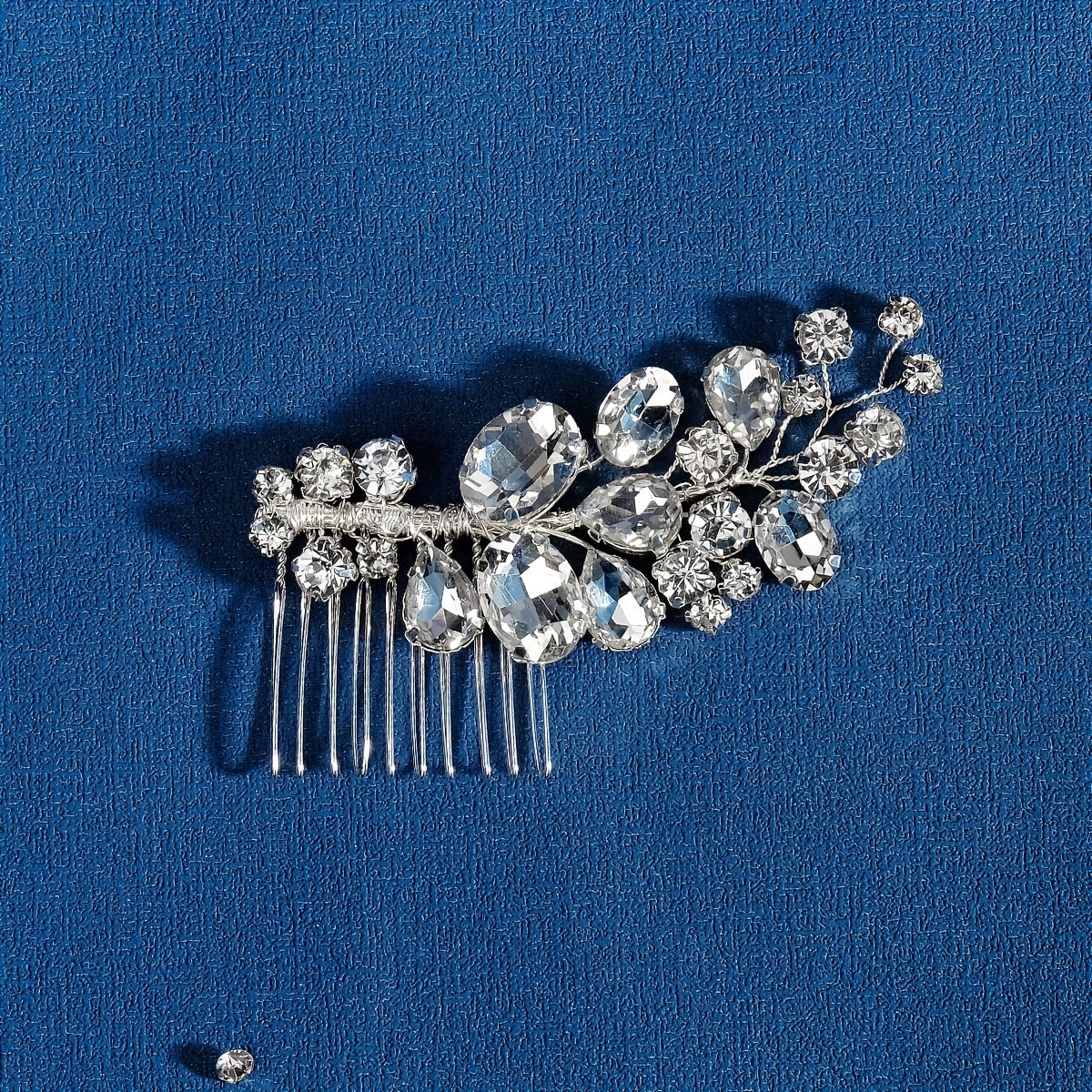 Bridal Hair Comb Rhinestone Insert Comb Wedding Headdress