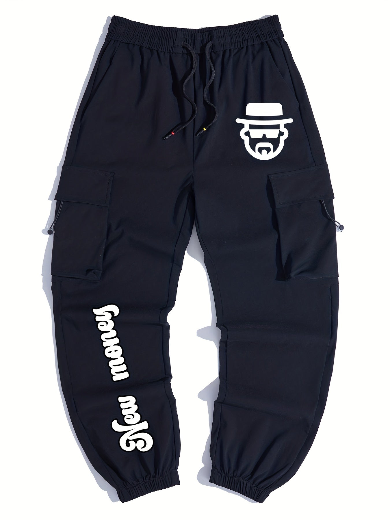Men's Cargo Pants With Pockets Loose Overalls
