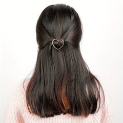 Heart Hair Clip For Side Hair Bangs Braids Girls Accessories
