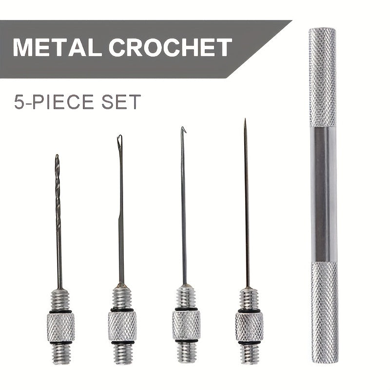 5pcs Carp Fishing Boilie Bait Drill Hair Rigs Baiting Needle Carp Rigs