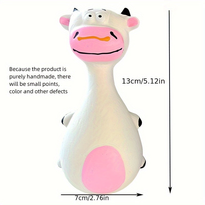 Pet Latex Toys Dog Toys Big Belly Cartoon Squeaky Toy For Dog Chew Toy Molar Toy