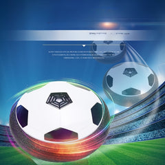 LED Floating Soccer Ball with Foam Barriers Indoor Outdoor Play