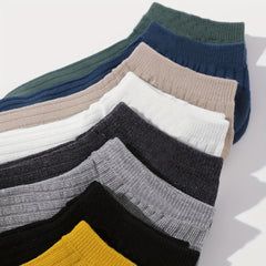 8 Pairs Soft Ankle Socks for Women