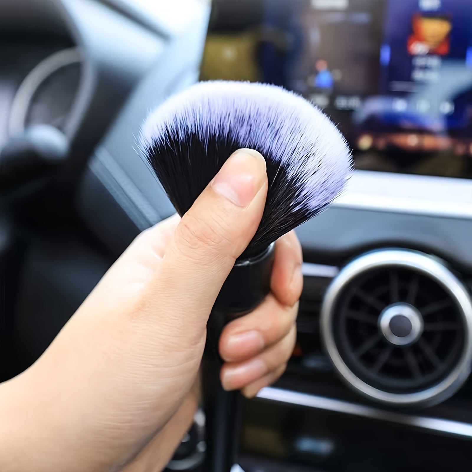 2pcs Ultra Soft Car Detailing Brush - Interior Cleaning Brush