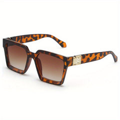 Large Square Sunglasses For Women Men Hiphop Gradient Glasses UV400