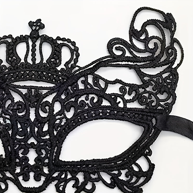 Makeup Ball Half Face Lace Mask Halloween Masquerade Supplies