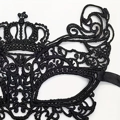 Makeup Ball Half Face Lace Mask Halloween Masquerade Supplies