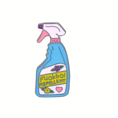 Novelty Laundry Detergent Bottle Brooch