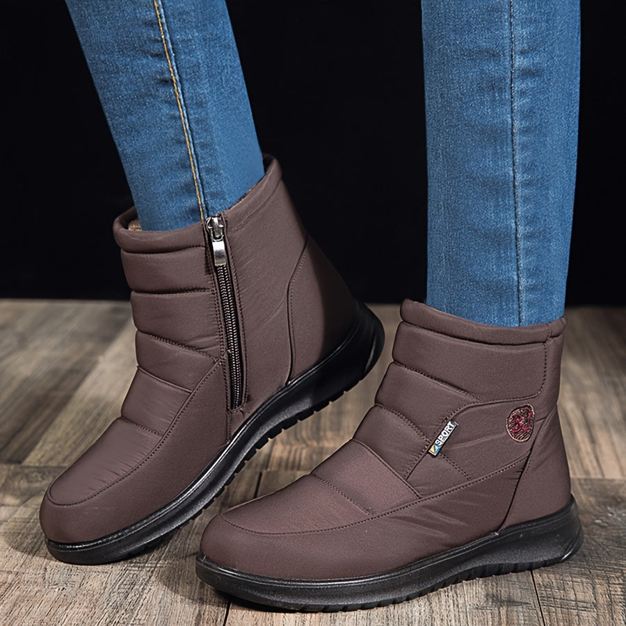 Waterproof Winter Snow Boots For Women Non-slip Walking Shoes