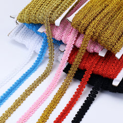 18 Yards 2 54 5 08 Cm Braided Gimp Trim Braid Cord Scalloped Edge Braid Rick Rac